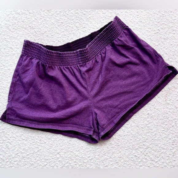 Y2K Vintage Purple and White Pink Victorias Secret Shorts Size XS Soffee style - Picture 2 of 4